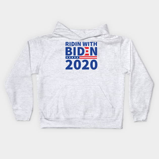 Joe Biden For President Kids Hoodie by Scar